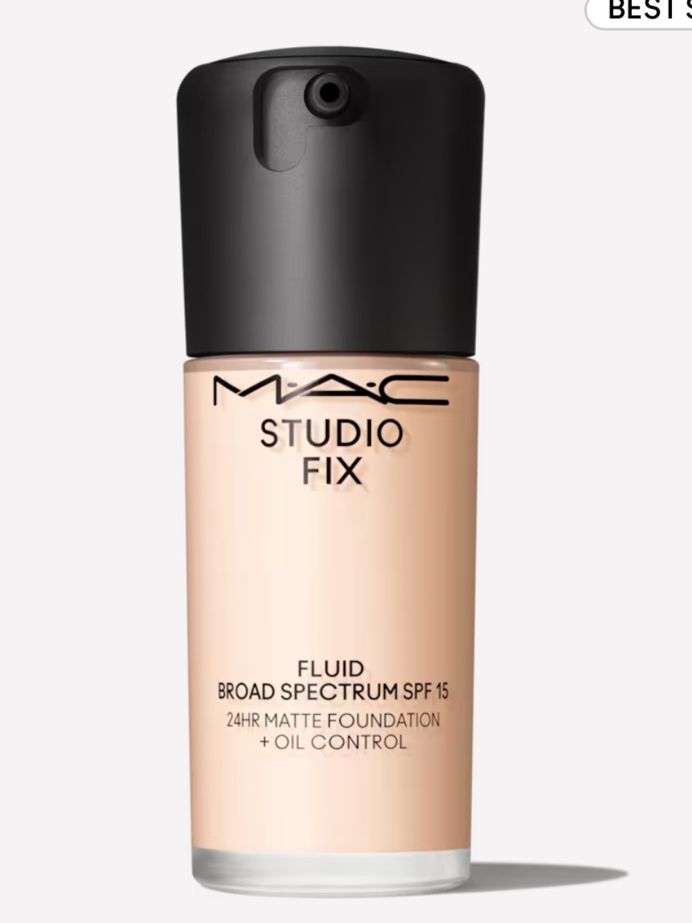 MAC STUDIO FIX FLUID SPF 15 24HR MATTE FOUNDATION + OIL CONTROL - NW5